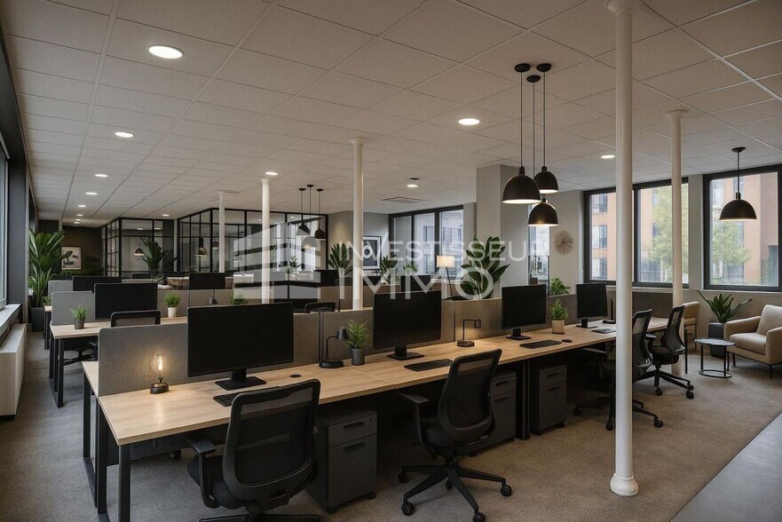 Office in Boissy Saint Leger for lease - Interior Photo - Image 1 of 7