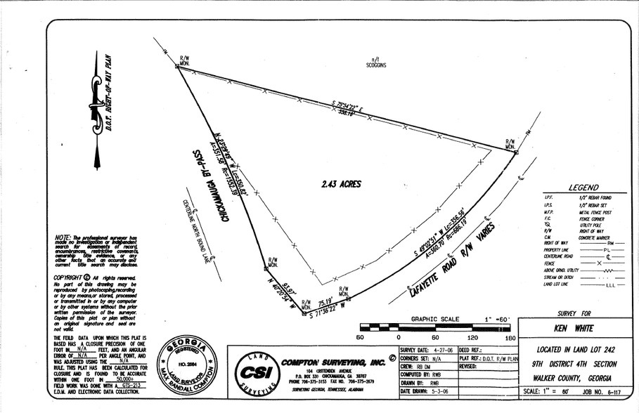 315 Tubb Rd, Chickamauga, GA for sale - Primary Photo - Image 1 of 7