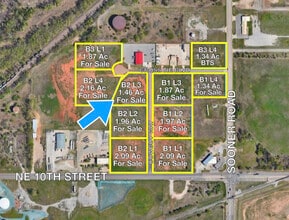 1137 Cowboy B2 L3 way, Oklahoma City, OK - Aerial map view
