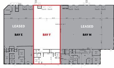 4040-8081 40 St SE, Calgary, AB for lease Floor Plan- Image 1 of 1