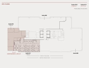 811 Barton Springs Rd, Austin, TX for lease Site Plan- Image 1 of 1