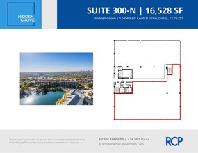 12404 Park Central Dr, Dallas, TX à louer Plan d’étage- Image 1 de 4