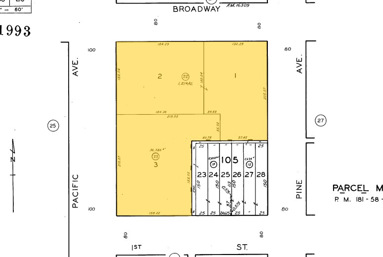 100 W Broadway, Long Beach, CA à louer - Plan cadastral - Image 2 de 22