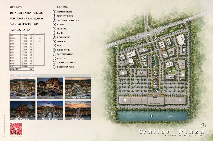 Waller Medical Plaza, Hockley, TX for lease - Site Plan - Image 2 of 2