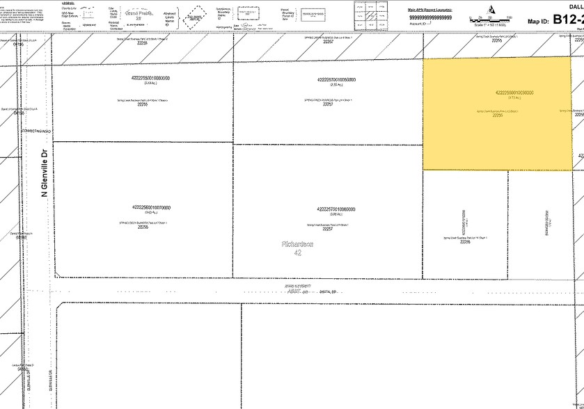 1220 E Campbell Rd E, Richardson, TX for lease - Plat Map - Image 2 of 2