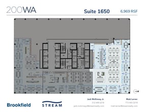 200 W Adams St, Chicago, IL à louer Plan d’étage- Image 1 de 1
