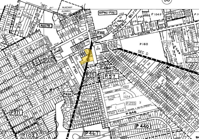 6 S Marlyn Ave, Essex, MD for lease - Plat Map - Image 3 of 4