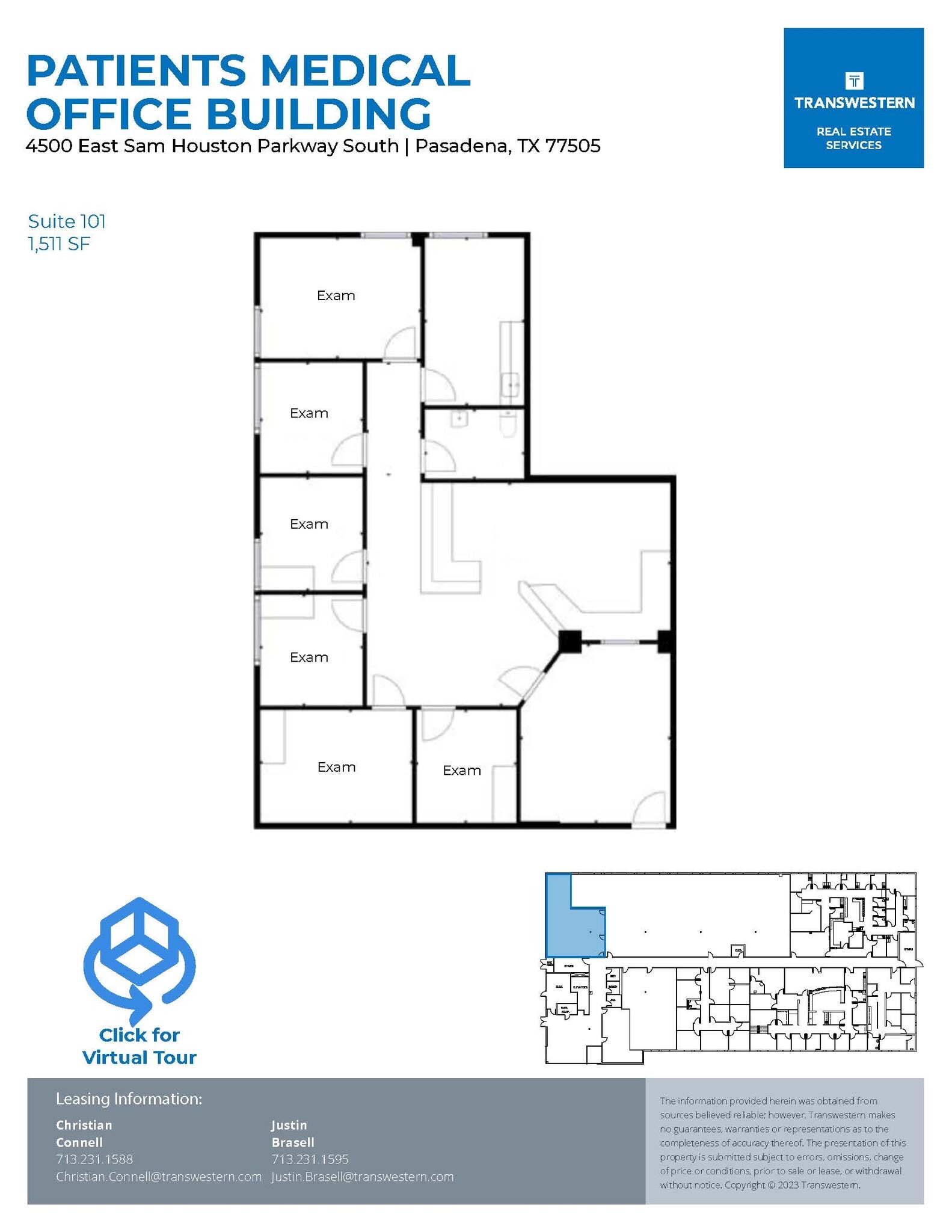 4500 E Sam Houston Pky S, Pasadena, TX for lease Floor Plan- Image 1 of 1