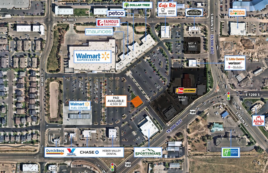 Hwy 189, Heber City, UT à louer - Plan de site - Image 1 de 2