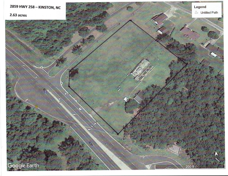 2859 Us-258 Hwy, Kinston, NC à vendre - Aérien - Image 3 de 4