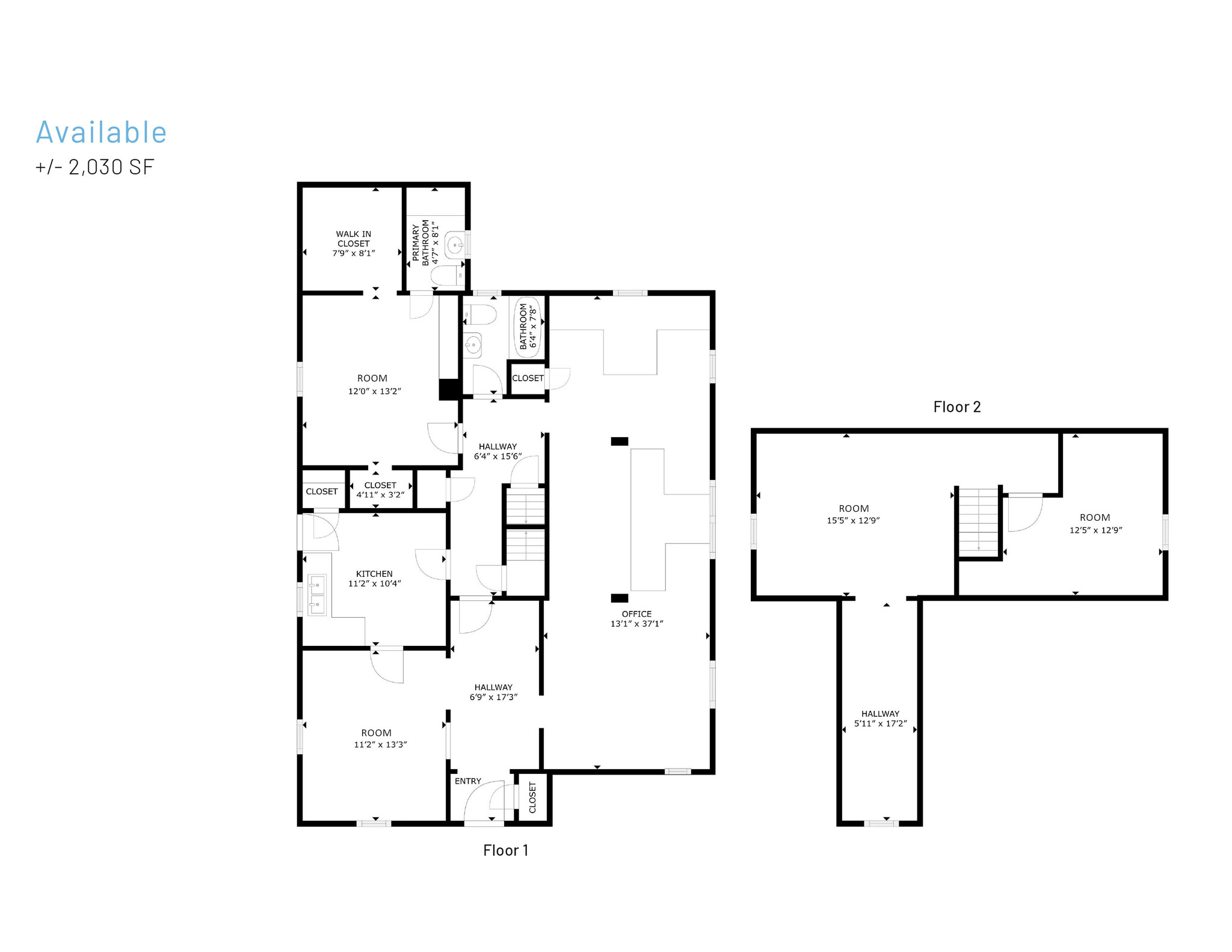 2117 Commonwealth Ave, Charlotte, NC à louer Plan d’étage- Image 1 de 1