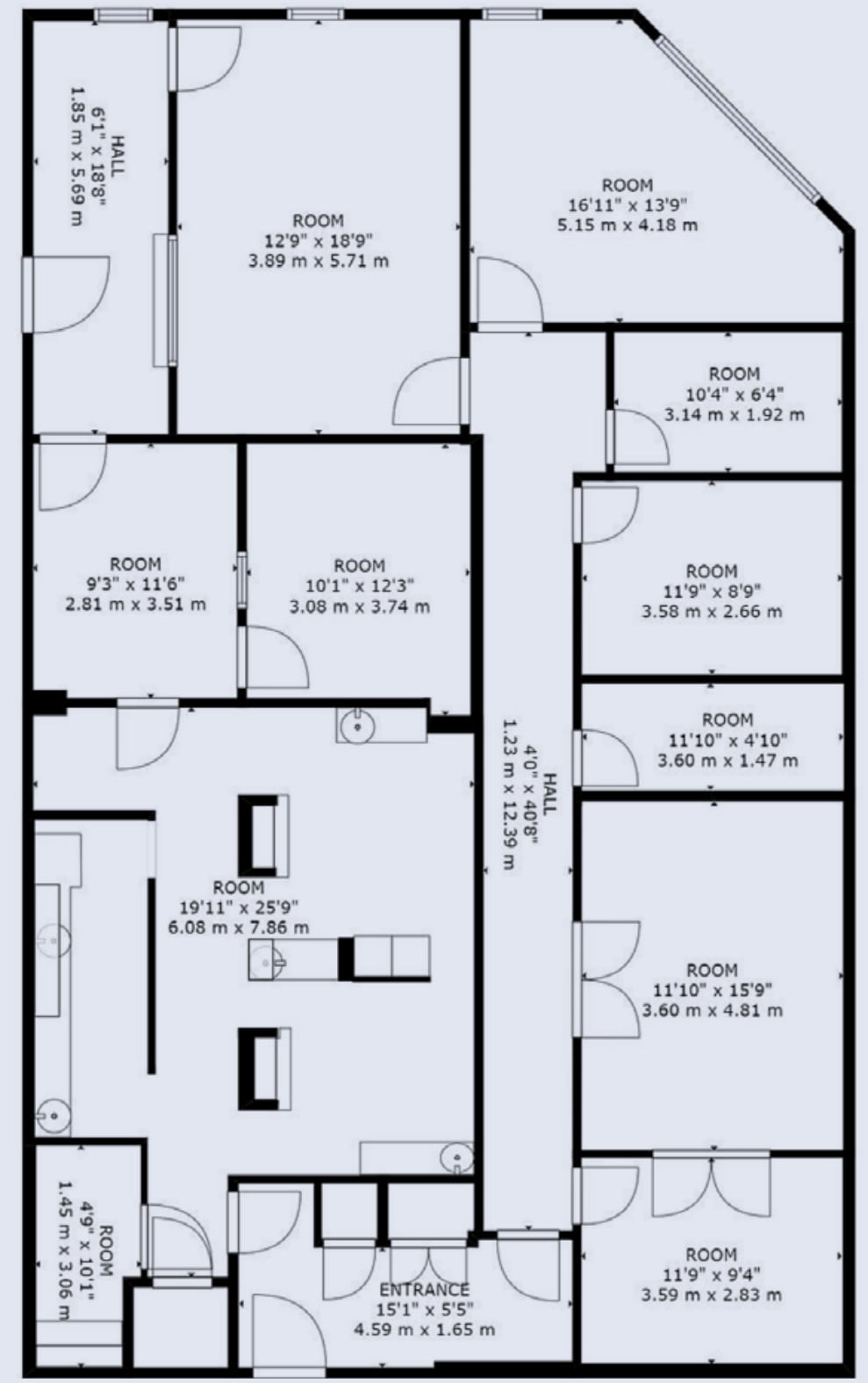 108 Angeline St, Lindsay, ON for lease Floor Plan- Image 1 of 2