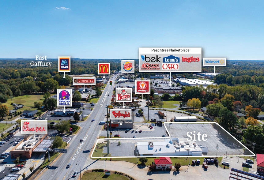 1709 W Floyd Baker Blvd, Gaffney, SC for lease - Building Photo - Image 3 of 3