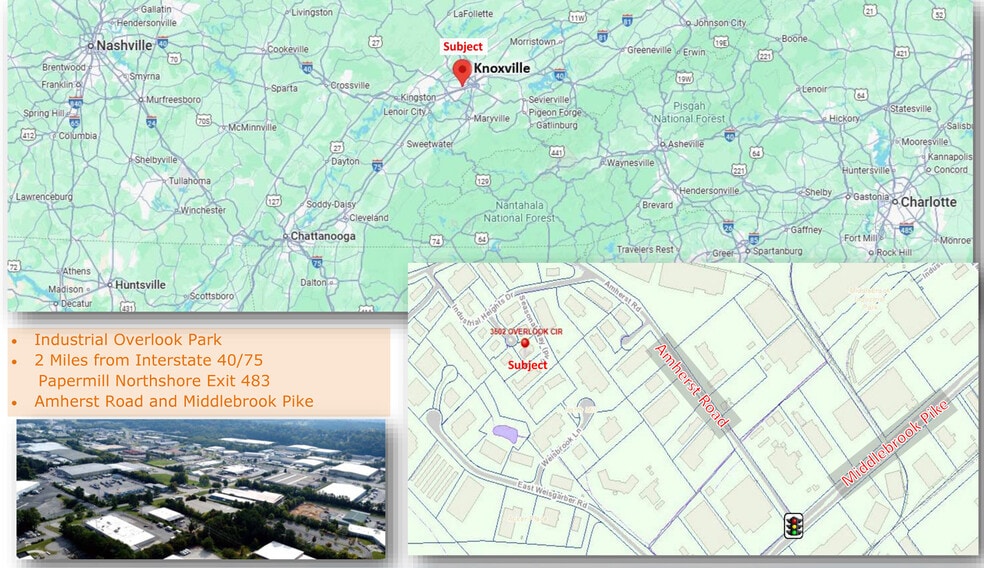 3502 Overlook Cir, Knoxville, TN à vendre - Photo du bâtiment - Image 2 de 16