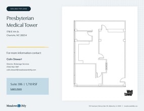 1718 E 4th St, Charlotte, NC for lease Interior Photo- Image 2 of 2