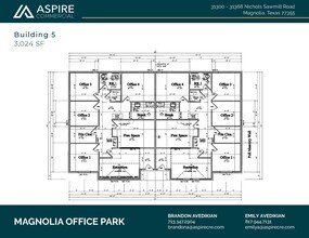 31368 Nichols Sawmill Rd, Magnolia, TX for lease Floor Plan- Image 2 of 2