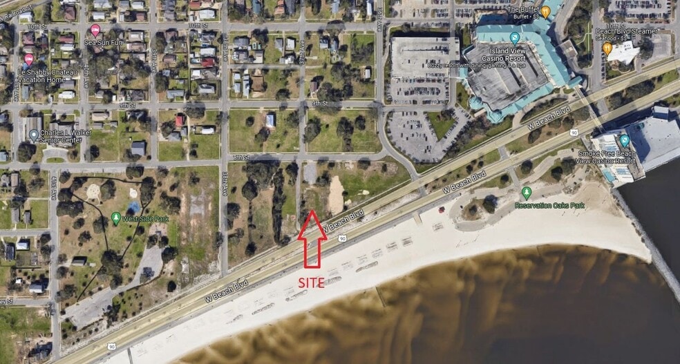 000 3610 W Beach Blvd, Gulfport, MS for sale - Aerial - Image 2 of 6