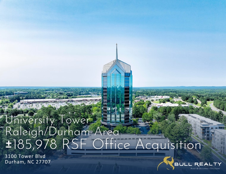 3100 Tower Blvd, Durham, NC for lease - Aerial - Image 2 of 19
