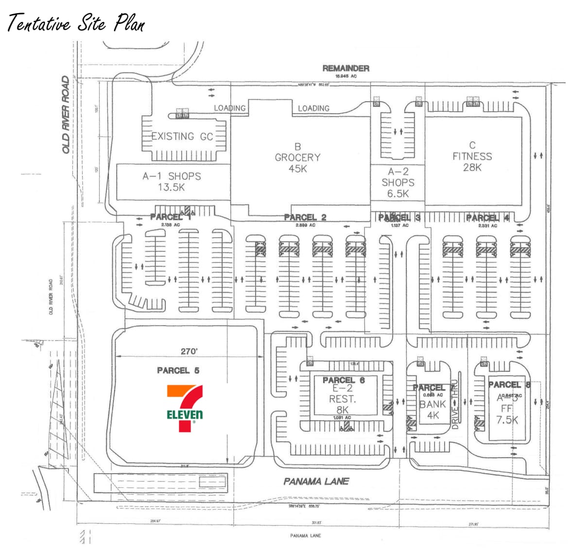 NEC Panama Ln and Old River Rd, Bakersfield, CA for lease Building Photo- Image 1 of 2