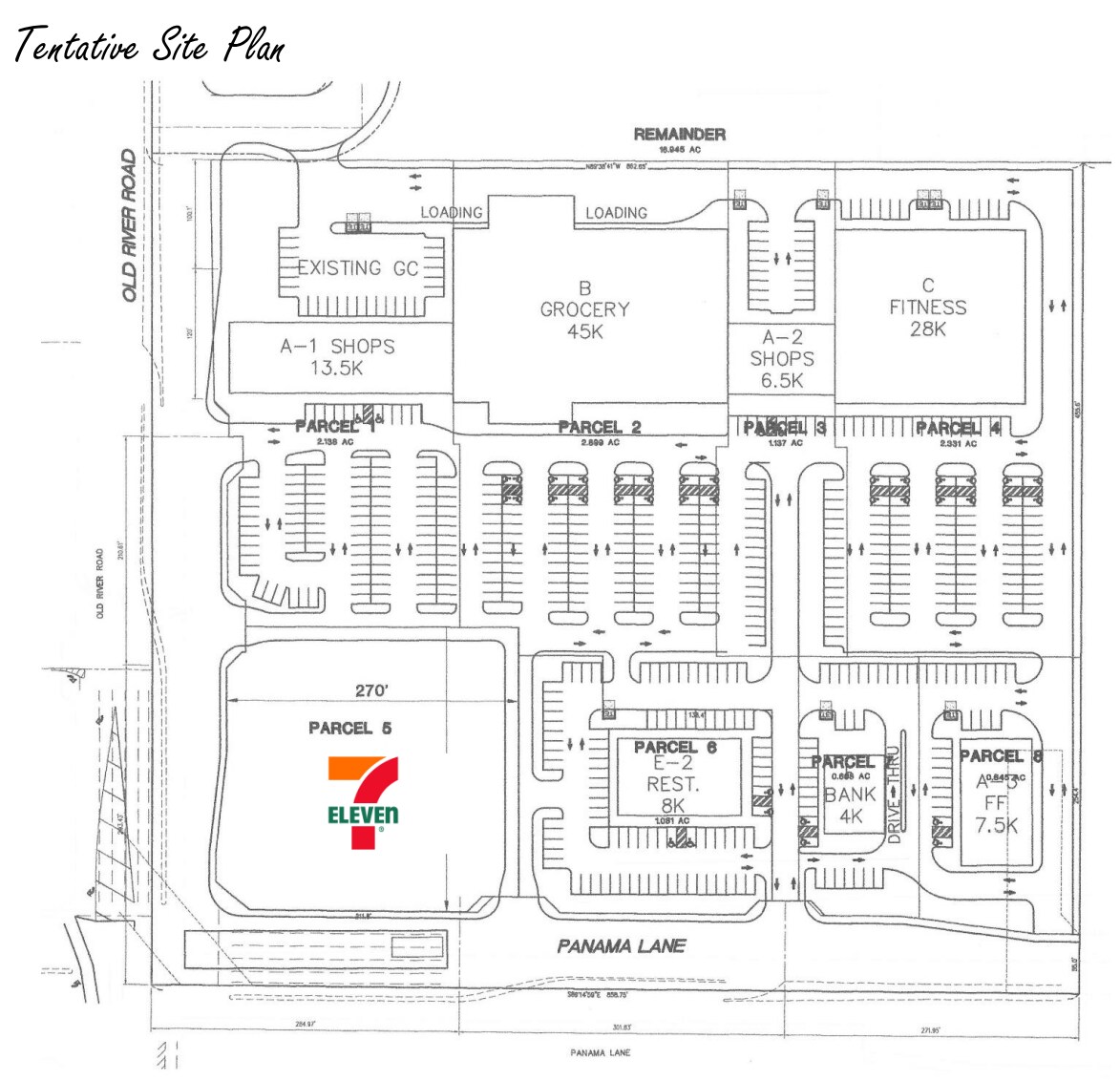 NEC Panama Ln and Old River Rd, Bakersfield, CA à louer Photo du bâtiment- Image 1 de 2