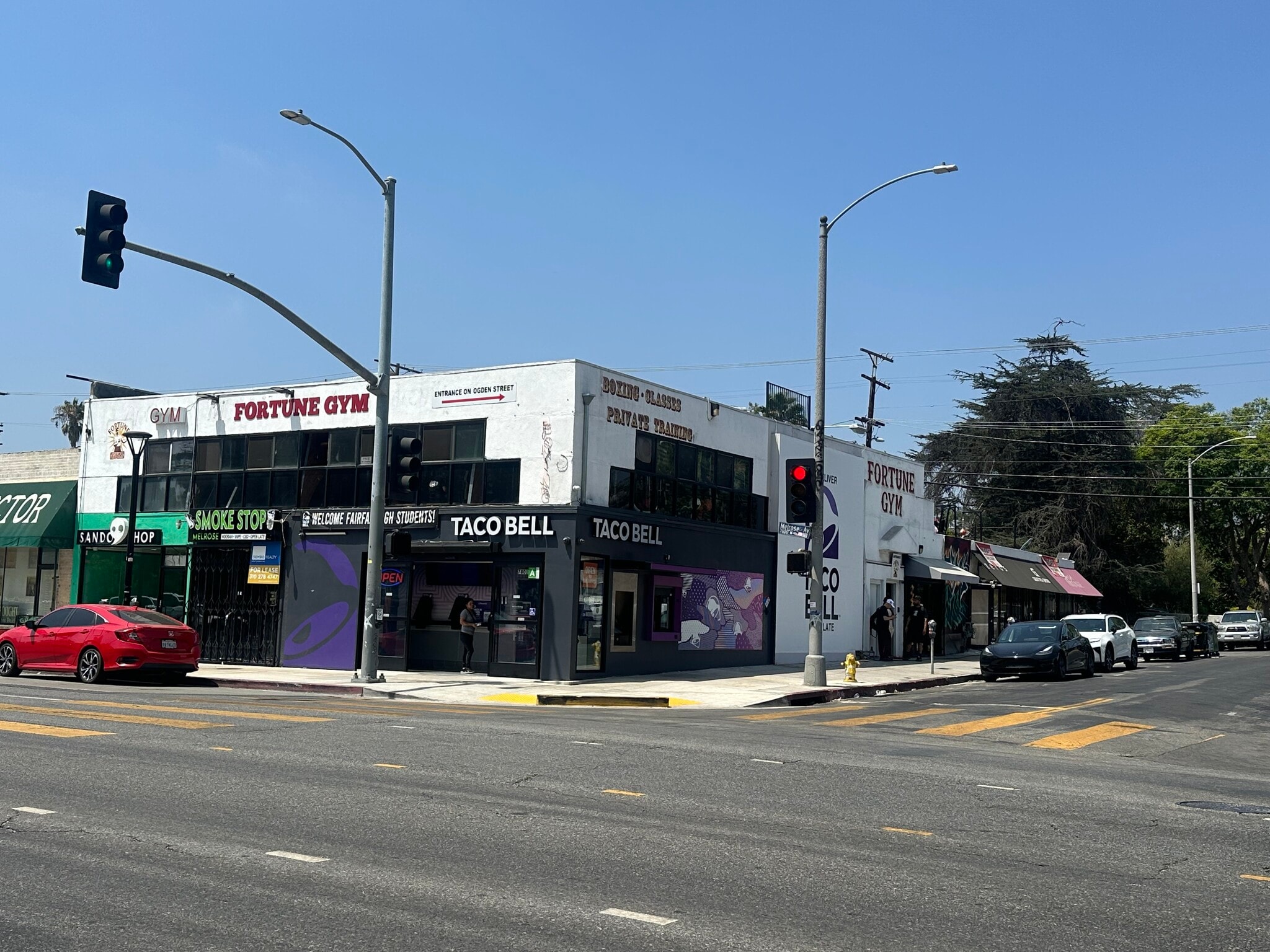 7801 Melrose Ave, Los Angeles, CA for lease Building Photo- Image 1 of 11