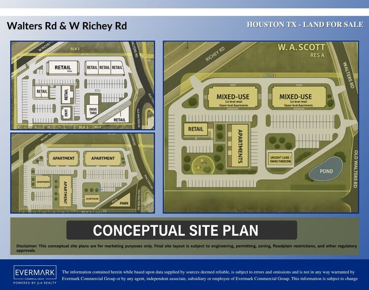 Walters Rd, Houston, TX à vendre - Plan de site - Image 2 de 6