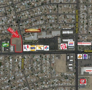 Plus de détails pour NWC Of 77th And Indian School Rd, Phoenix, AZ - Terrain à vendre