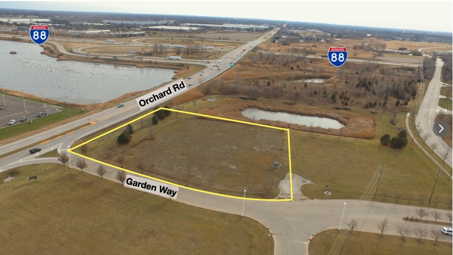 Lot 17 Garden Way, North Aurora, IL for sale - Aerial - Image 3 of 3