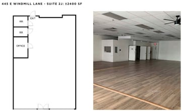445-525 E Windmill Ln, Las Vegas, NV for lease Floor Plan- Image 1 of 1