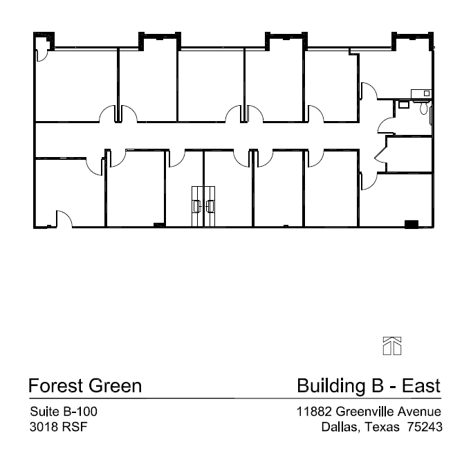 11910 Greenville Ave, Dallas, TX for lease Floor Plan- Image 1 of 1