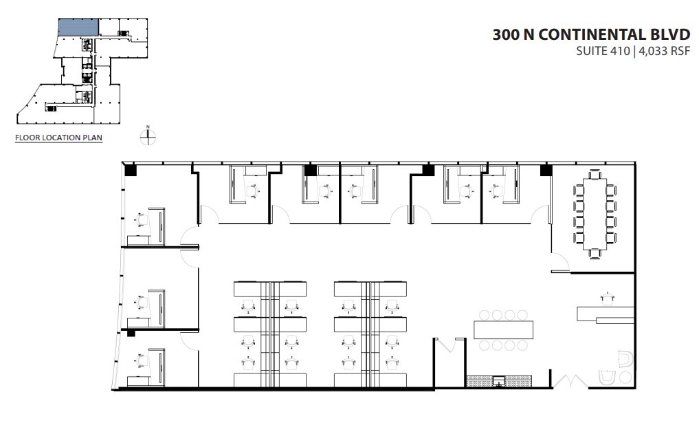 300 Continental Blvd, El Segundo, CA for lease Floor Plan- Image 1 of 1