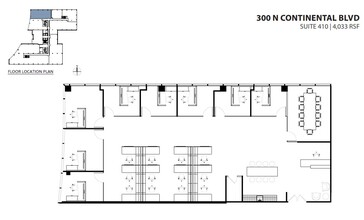 300 Continental Blvd, El Segundo, CA for lease Floor Plan- Image 1 of 1