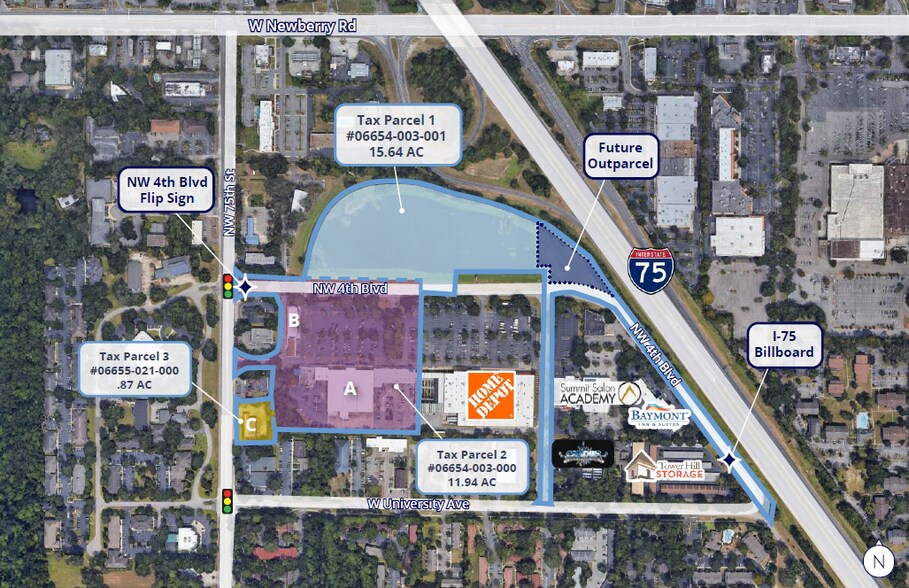 7241-7341 NW 4th Blvd, Gainesville, FL à vendre - Photo du bâtiment - Image 2 de 13