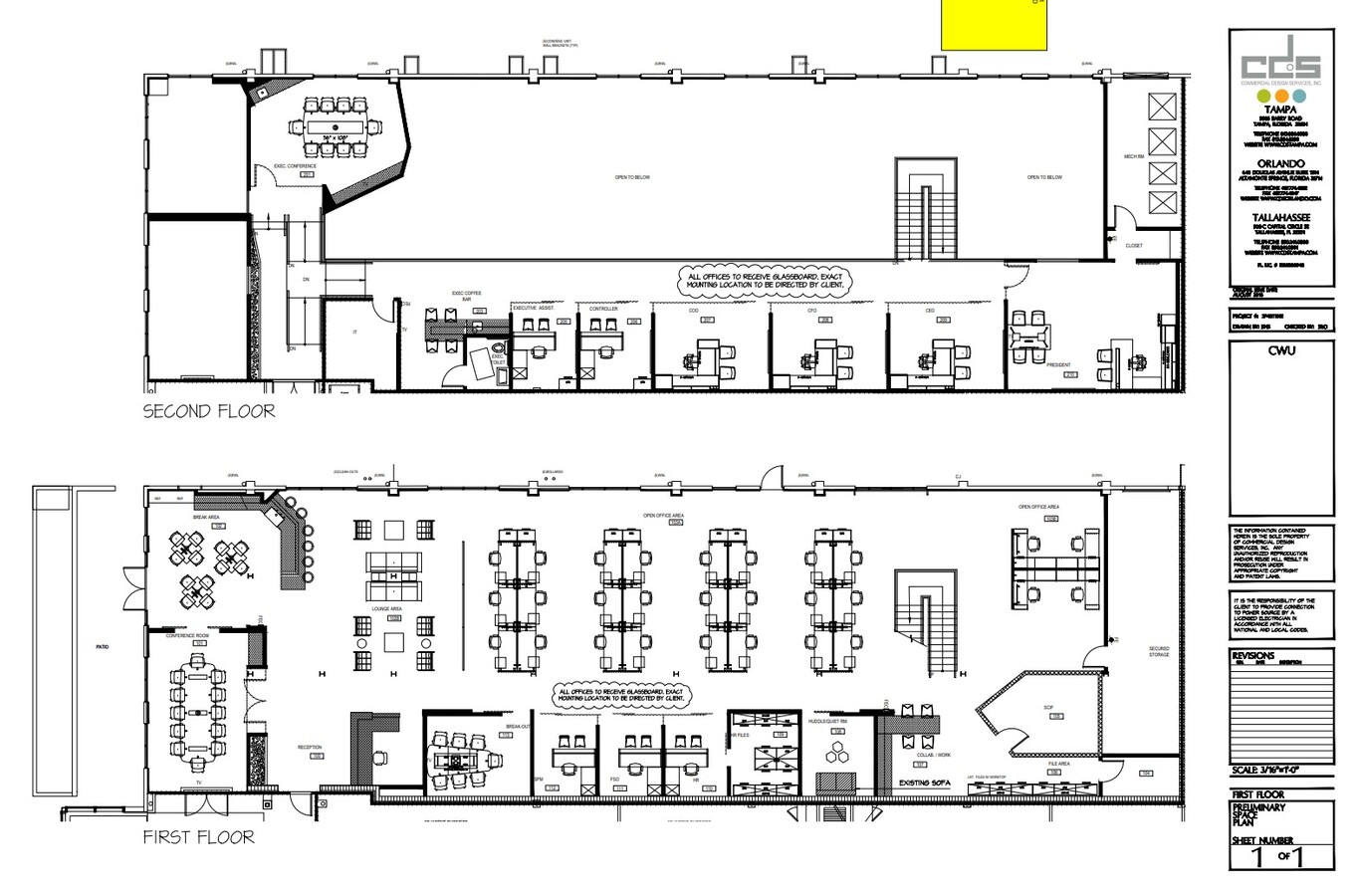 5402 W Laurel St, Tampa, FL 33607 - Unité 1-B -  - Plan d  tage - Image 1 of 1