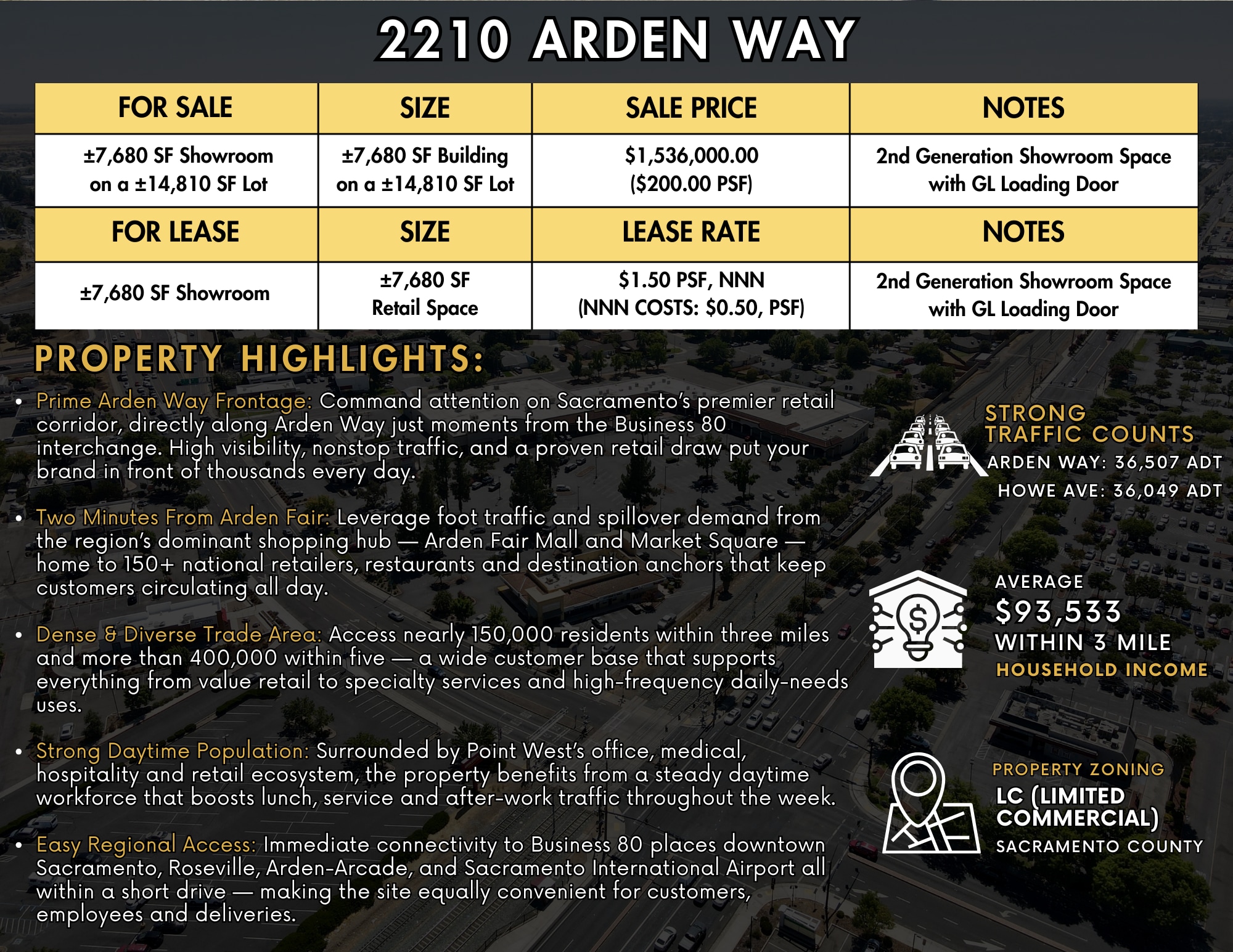 2210 Arden Way, Sacramento, CA for sale Interior Photo- Image 1 of 2