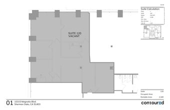 15315 Magnolia Blvd, Sherman Oaks, CA for lease Site Plan- Image 1 of 1