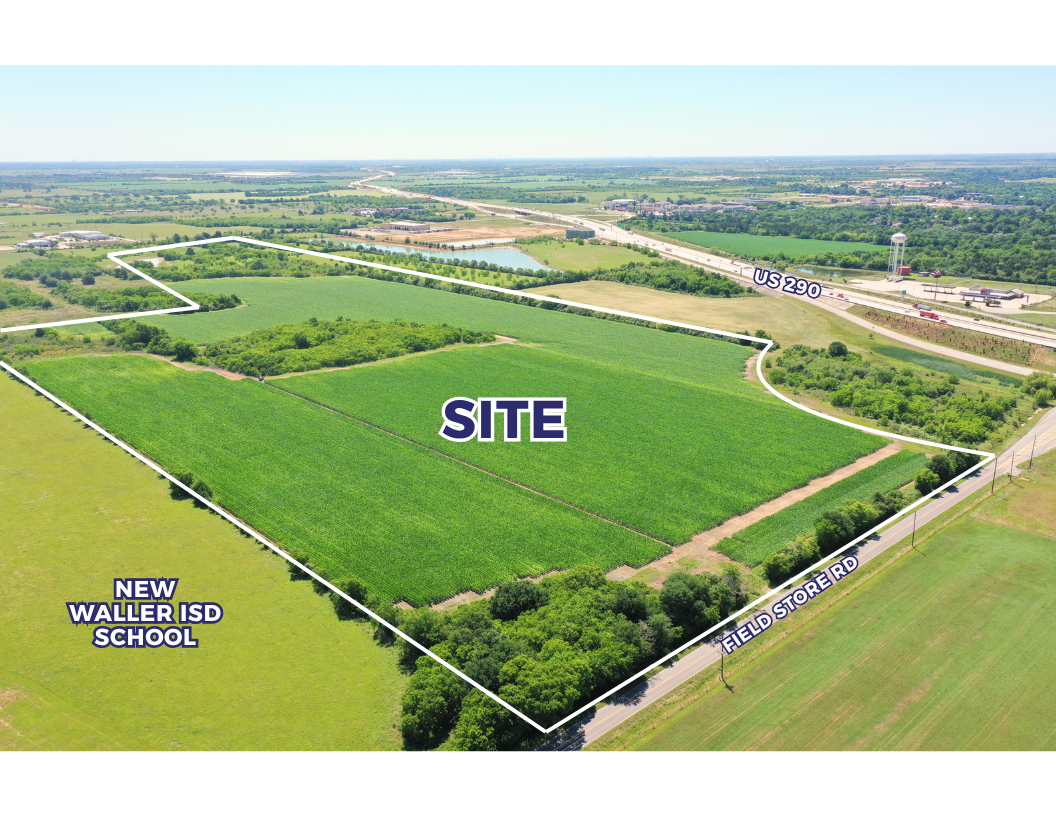 00 Field Store Rd, Waller, TX for sale Aerial- Image 1 of 5