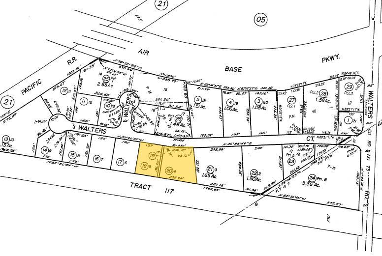 1889 Walters Ct, Fairfield, CA à vendre - Plan cadastral - Image 2 de 2