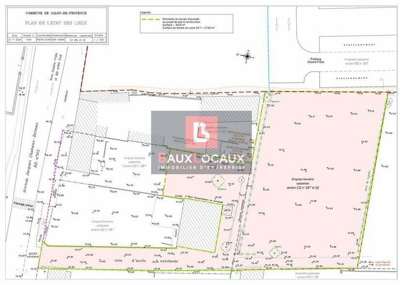 Land in Salon-de-Provence for lease - Site Plan - Image 3 of 4