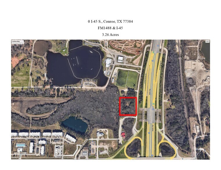 0 Interstate 45 Hwy, Conroe, TX à vendre - Aérien - Image 1 de 2