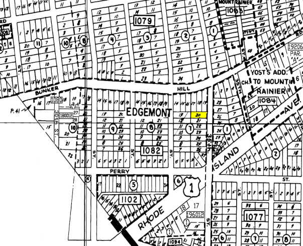 3830 34th St, Mount Rainier, MD à louer - Plan cadastral - Image 2 de 3