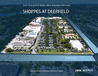 Plus de détails pour 3660-3990 W Hillsboro Blvd, Deerfield Beach, FL - Commerce de détail à louer