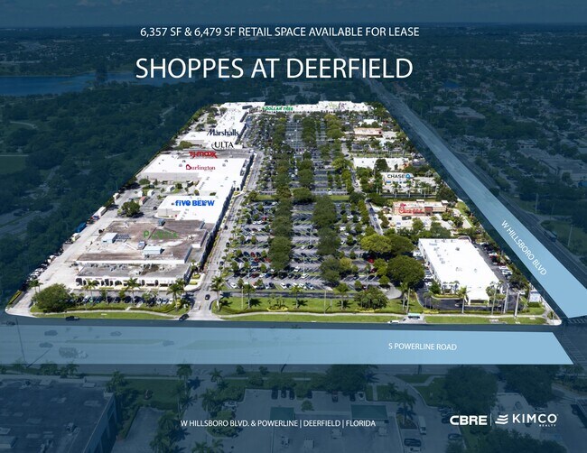 Plus de détails pour 3660-3990 W Hillsboro Blvd, Deerfield Beach, FL - Commerce de détail à louer