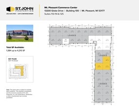 13203 Globe Dr, Mount Pleasant, WI for lease Site Plan- Image 2 of 6