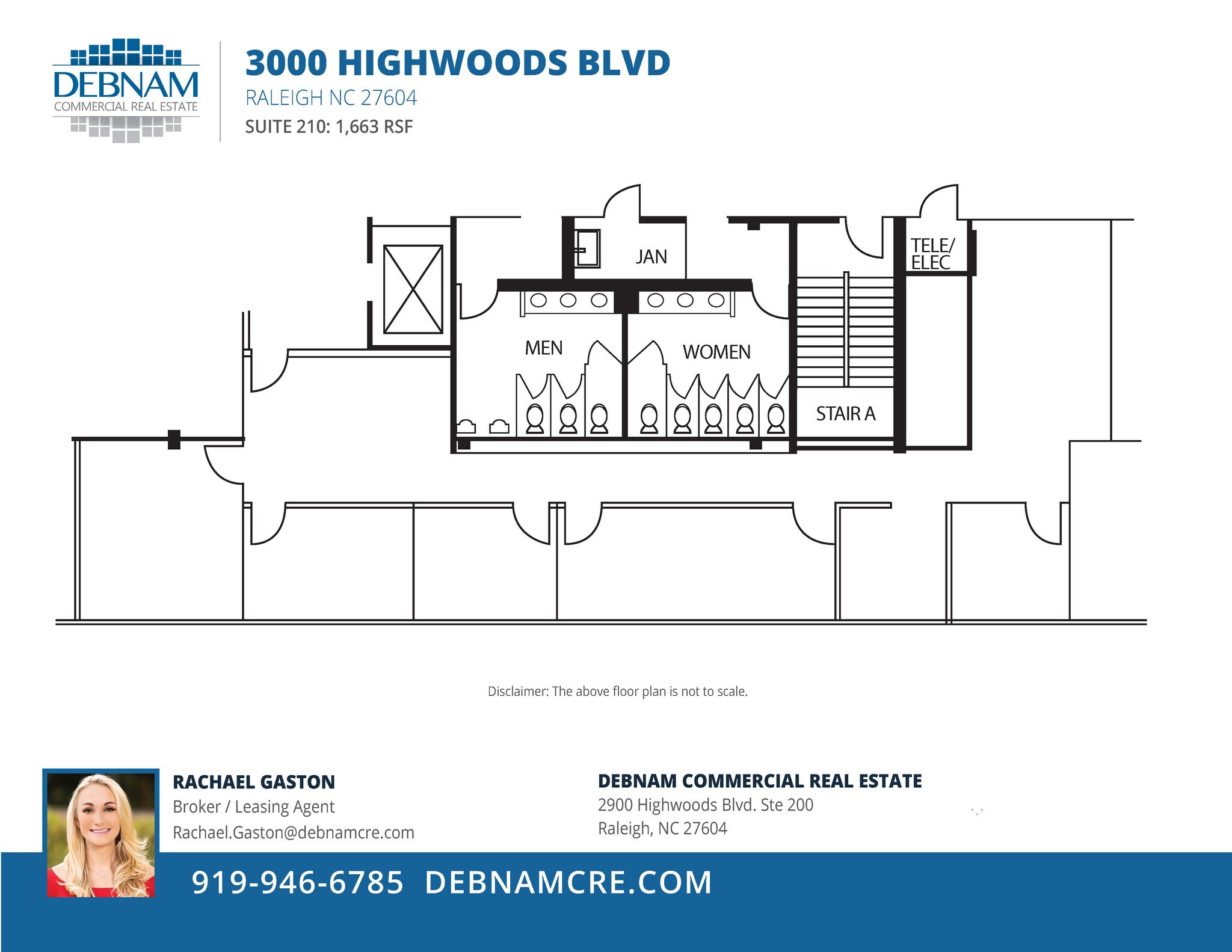 3000 Highwoods Blvd, Raleigh, NC à louer Plan d’étage- Image 1 de 1