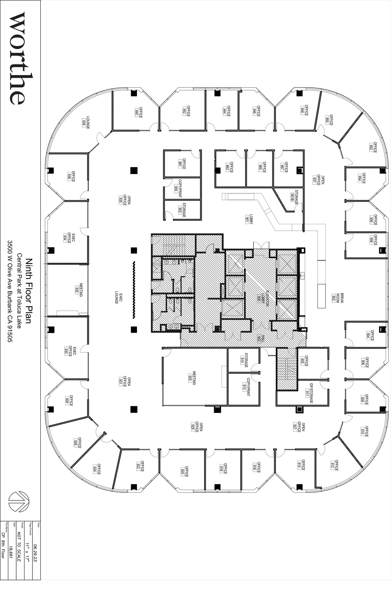 3500 W Olive Ave, Burbank, CA à louer Plan de site- Image 1 de 1