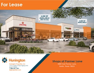 More details for 5800 E Parmer Ln, Manor, TX - Retail for Lease