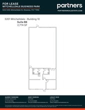 5151 Mitchelldale St, Houston, TX à louer Plan de site- Image 1 de 1