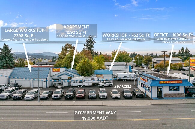More details for 2929 N Government Way, Coeur d'Alene, ID - Retail for Sale