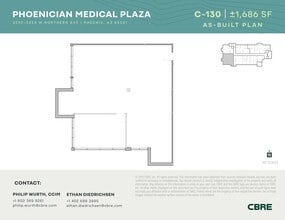 2222-2228 W Northern Ave, Phoenix, AZ for lease Site Plan- Image 2 of 2